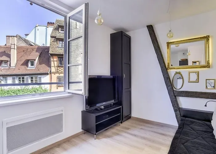 Apartamento L'entracte Strasbourgeoise - Au Coeur De La Petite France Estrasburgo